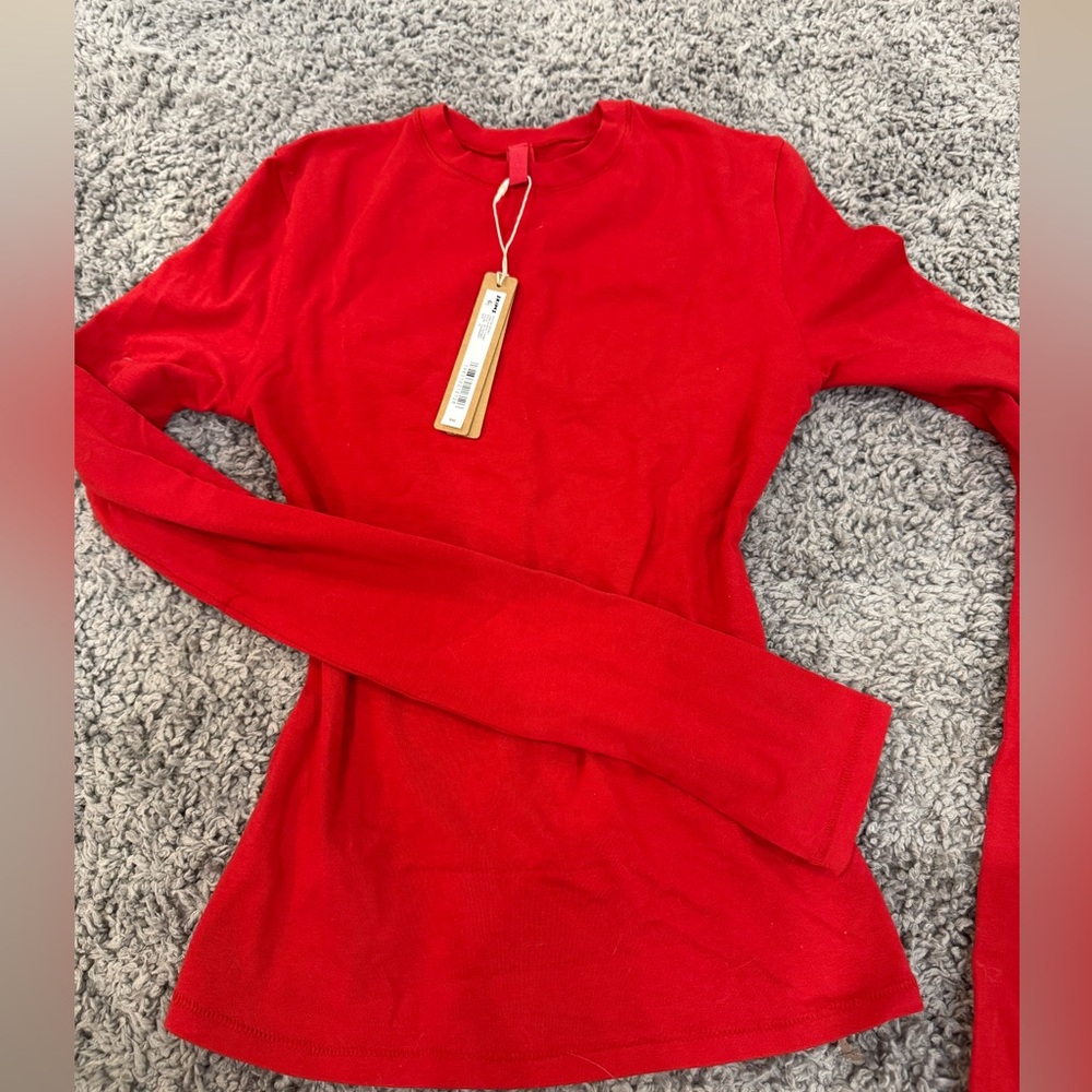Skims cotton long sleeve xs